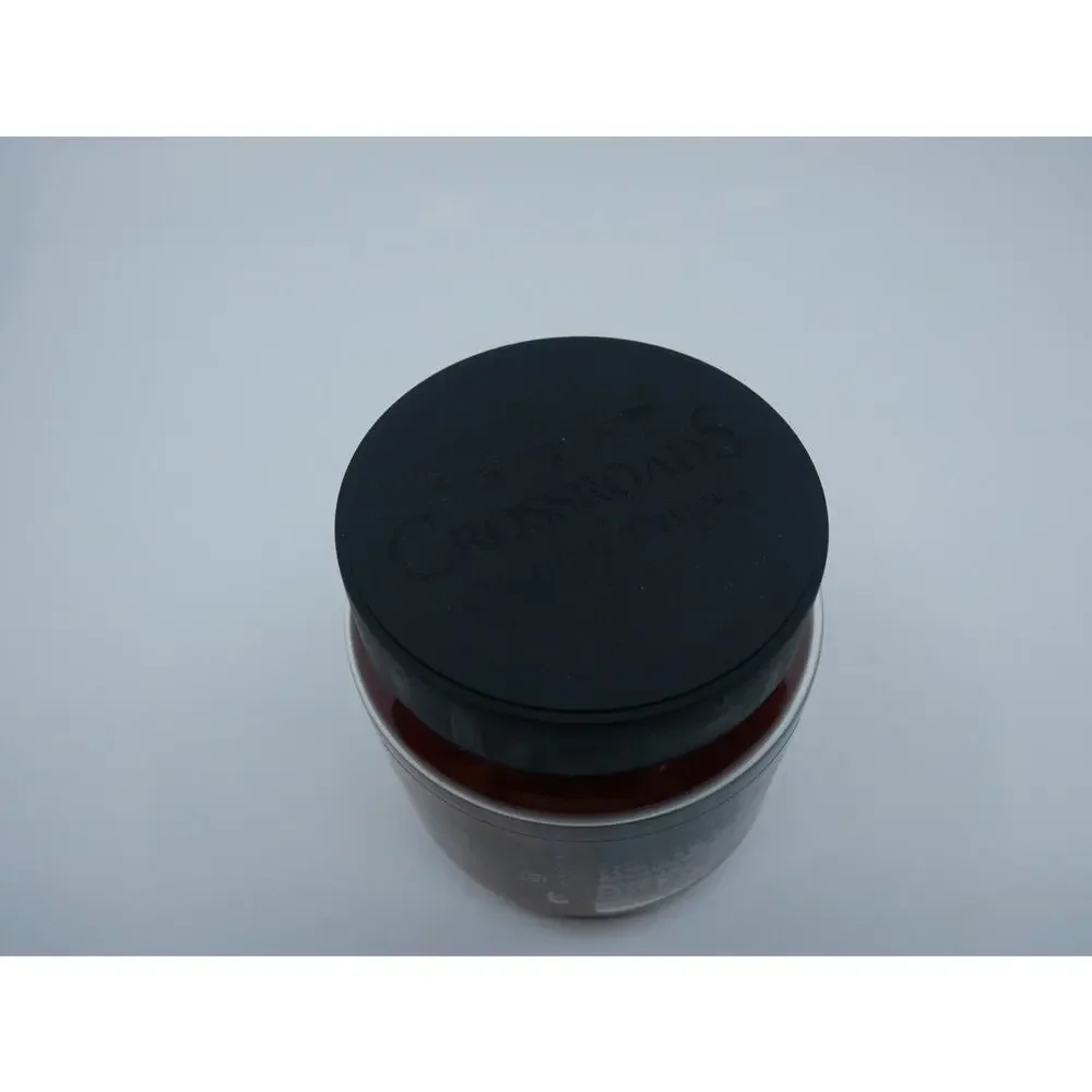 Crossroads Candle 16 Ounce Jar Candle - Buttered Maple Syrup, Red Orange